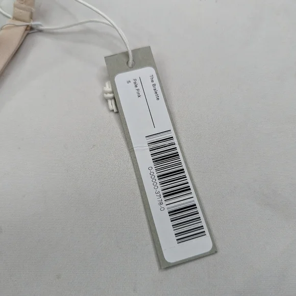 Everlane Bra Women Pink Square Neck Tank Cotton Bralette Active Supima N… - Picture 10 of 11